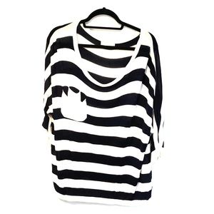 Navy and white stripes Millau sweater